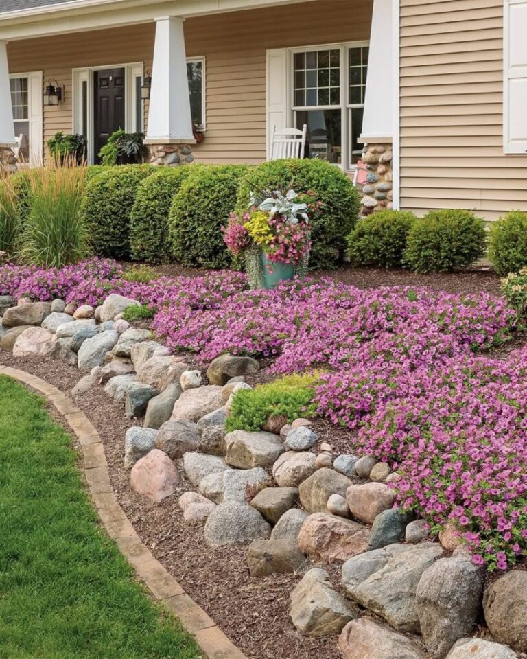 17 Bloom Beyond the Curb: Stunning Front Yard Flower Bed Ideas to Elevate Your Home’s Appeal